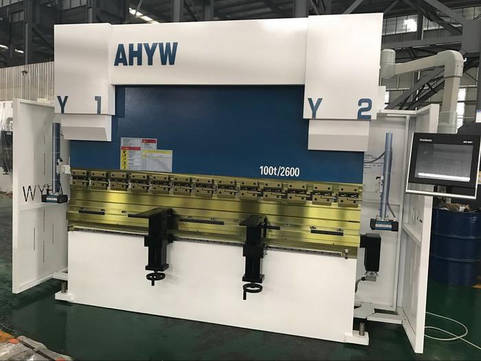 AHYW 8ft100T CNC Hybrid pressbrakes 4 osovine