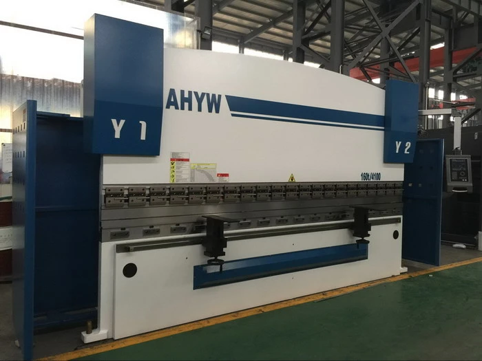 AHYW Yawei 4 Axis CNC pressbrakes 160T4100mm