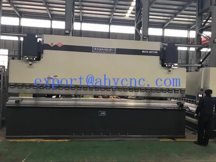 AHYW Yawei 400T6M sheet metal bending machines made in china factory DELEM DA41S controller 
